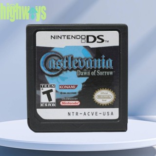 Castlevania การ์ดเกมคลาสสิก สําหรับ Nintendo DS 2DS 3DS XL NDSI [highways.th]