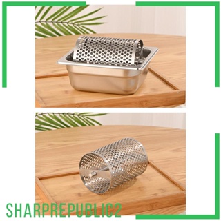 [Sharprepublic2] Stainless Roller Butter Applicator for Kitchen Outdoor Barbecue