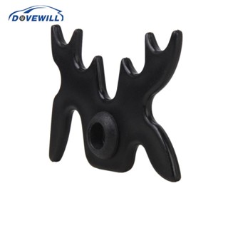 [Dovewill] 2pcs Pool Billard Cue Rest Stick Bridge Head Position 9 Blk