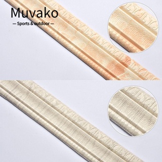 MUVAKO สติกเกอร์วอลเปเปอร์ มีกาวในตัว แฟชั่น สําหรับติดตกแต่งผนังบ้าน