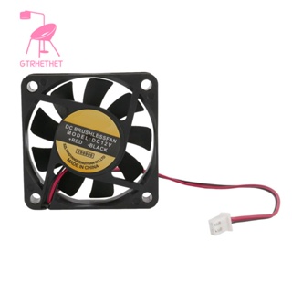 พัดลมระบายความร้อน DC 12V 2Pins 60 มม. x 15 มม. สําหรับเคสคอมพิวเตอร์ PC CPU Cooler