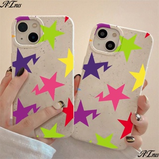 Star max7plus เคสโทรศัพท์มือถือแบบนิ่ม กันกระแทก สีพื้น เรียบง่าย สําหรับ Iphone 11 8 14pro 1213 DGPX