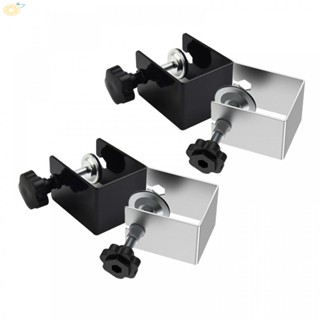 【VARSTR】Clamps 4pcs Black Cabinet Tools Drawer Front Installation Stainless Steel