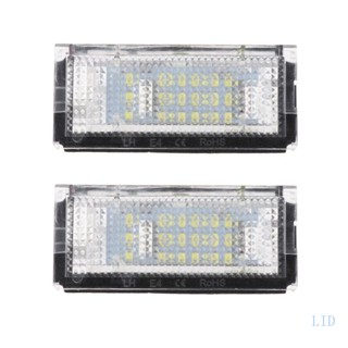 Lid ไฟท้าย LED ติดป้ายทะเบียนรถยนต์ สําหรับ E46 4D 5D 323i 325i