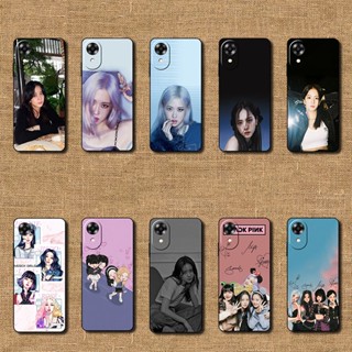 เคสโทรศัพท์ซิลิโคน แบบนิ่ม ลาย blackpink สําหรับ OPPO A17K Jisoo