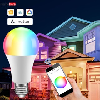 เรื่องใหม่การเชื่อมต่อโดยตรง WiFI RGB + หลอดไฟสีขาว Smart APP Control รองรับ Homekit Siri Google Home Alexa Voice Assistant homelove