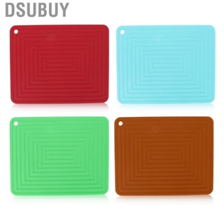 Dsubuy Drain Mat  Corrosion Resistant Prevent Slip Dish Drying Pad Insulated Placemat for Kitchen