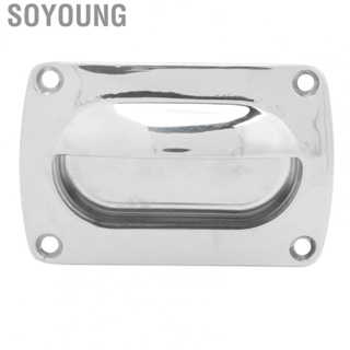 Soyoung Flush Pull Handle  Boat Hatch Recessed Smooth Edges  Rust Long Durability Marine Grade for Yachts