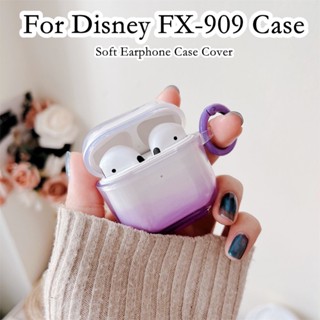 【Trend Front】เคสหูฟัง แบบนิ่ม ไล่โทนสี สําหรับ Disney FX-909 FX-909