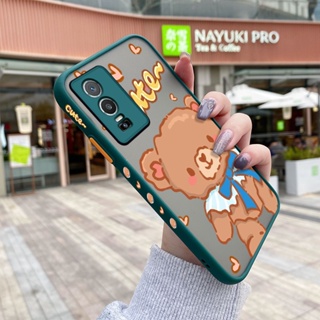 เคสซิลิโคนนิ่ม แบบใส ขอบสี่เหลี่ยม กันกระแทก สําหรับ VIVO Y76 5G Y76s Y74s 5G