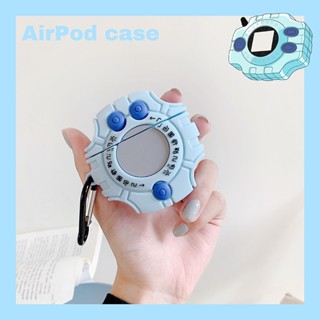 เคสหูฟังบลูทูธไร้สาย แบบซิลิโคนนิ่ม ลายมอนสเตอร์ดิจิทัล สําหรับ Apple Airpods Pro 2 Case 3 1