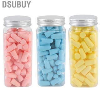 Dsubuy Sleeping Ear Plugs  Slow Rebound Sponge Noise Reduction Easy Wearing for Noisy Environments