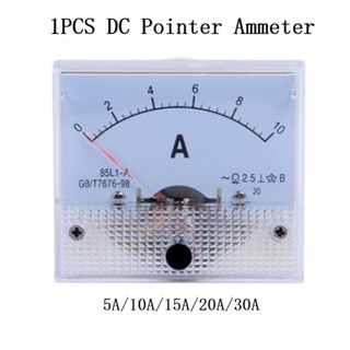 แอมมิเตอร์อะนาล็อก 5A-50A DC ระดับอุตสาหกรรม 2.5 1 ชิ้น