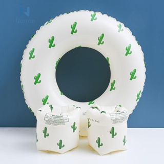 Lifebuoy ทุ่นลอยน้ํา PVC ใช้ซ้ําได้ สะดวก สําหรับสระว่ายน้ํา ชายหาด ปาร์ตี้ [Norton.th]