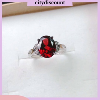 &lt;citydiscount&gt; แหวนนิ้วมือ ทรงเรขาคณิต ปรับได้ เครื่องประดับ สําหรับสวมใส่ทุกวัน