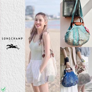 Longchamp 【ผลิตภัณฑ์ฝรั่งเศส】original  Women Bags handbag Top-handle Bags กระเป๋าเดินทาง  กระเป๋ากันน้ำ