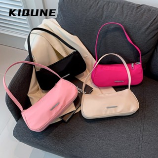 KIQUNE   กระเป๋าสะพาย ข้าง กระเป๋าผู้หญิงสะพายข้าง 2023 new  สไตล์เกาหลี พิเศษ High quality ทันสมัย L91TGKN 37Z230910