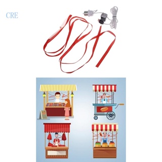 Cre พัดลมไล่แมลง สีแดง AC100-240V เป็น 5V1A พร้อมสายไฟ 2 เมตร - 3 เมตร