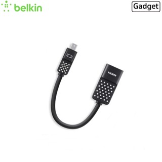 Belkin Mini DisplayPort to HDMI Adapter. 4k อแดปเตอร์หัวแปลงเกรดพรีเมี่ยม รองรับ Mac OS และ Windows(ของแท้100%)