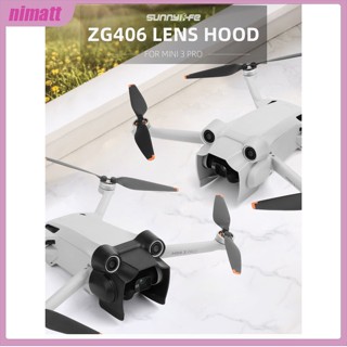 Ni ฝาครอบเลนส์ฮู้ด ป้องกันแสงสะท้อน อุปกรณ์เสริม สําหรับโดรน Dji Mini3 Pro