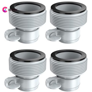 อะแดปเตอร์แปลงท่อน้ํา ใช้ซ้ําได้ สําหรับ Intex Filter Pump Ports 4 ชิ้น