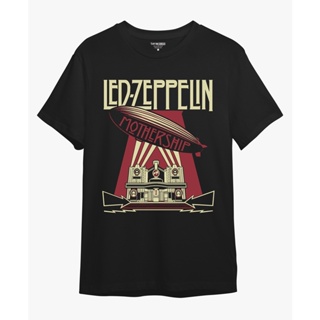 ขายดี เสื้อยืด พิมพ์ลาย Zeppelin MOTHERSHIP ROCK LEGEND LED 539657