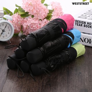 Weststreet ร่มกันแดด กันฝน กันฝน ลายดอกไม้ แบบพับได้