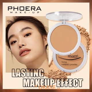 PHOERA 8 Color Repair Concealer Oil Powder Matte Waterproof Base เมคอัพไม่ง่ายที่จะลบเมคอัพพร้อม