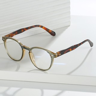 Hs3331 แว่นตาอ่านหนังสือ PC กรอบกลม หลากสี แฟชั่นฤดูใบไม้ผลิ…