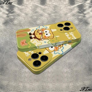 เคสโทรศัพท์มือถือ กันกระแทก ลาย SpongeBob SquarePants สําหรับ Iphone 14promax 13 1211 78plus KJNV