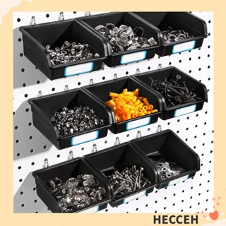 Hecceh 1/6 ชุด Pegboard Bins ถ้วยเครื่องมือ กล่องเก็บของ กล่อง Pegboard