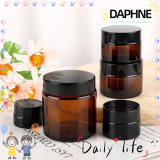 Daphne ขวดแก้วรีฟิล 5 มล. -500 มล. สําหรับใส่ครีม ครีม เหมาะกับการพกพาเดินทาง บ้าน สํานักงาน