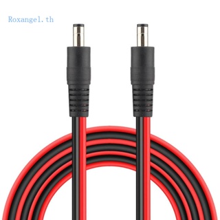 Rox อะแดปเตอร์เชื่อมต่อกล้องวงจรปิด ตัวผู้ เป็นตัวผู้ 14awg 5 5x2 1 มม.