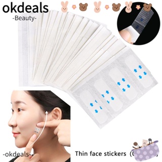 Okdeals สติกเกอร์ใส ยกกระชับใบหน้า