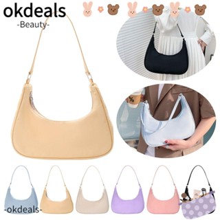 OKDEALS กระเป๋าสะพายไหล่ ทรงเมสเซนเจอร์ สวยหรู เหมาะกับฤดูร้อน สําหรับผู้หญิง