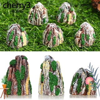 Cherry3 พร็อพหินจําลอง สําหรับตกแต่งภูมิทัศน์ขนาดเล็ก