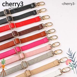 CHERRY3 สายสะพายกระเป๋า สะพายข้าง หนัง ขนาด 130 ซม. แบบเปลี่ยน อุปกรณ์เสริม สําหรับผู้หญิง