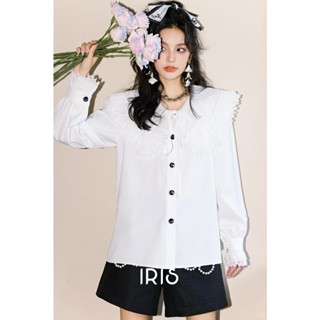 「สินค้าลิขสิทธิ์แท้」Iris Boutique IS2381578 half moon bay shirt เสื้อเชิ้ต