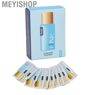 Meyishop Lash Fixation Lotion  Semi Permanent Safe Fast Acting 10pcs Fixing Agent Gentle for Salon