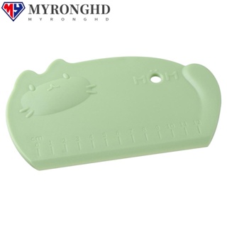 Myronghd ที่ขูดแป้งโดว์ พลาสติก อเนกประสงค์ น่ารัก สีเขียว สําหรับห้องครัว