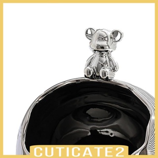 [Cuticate2] กล่องเก็บกุญแจ รูปปั้นหมี สําหรับตกแต่งบ้าน ห้องนอน งานแต่งงาน