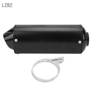 LZB2 32mm/1.3in ท่อไอเสียท่อไอเสีย Silencer สีดำสำหรับ 90cc 110cc 125cc 150cc 160cc ATV Pit Bike รถจักรยานยนต์