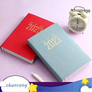 Chunrong สมุดโน้ต แพลนเนอร์รายสัปดาห์ อเนกประสงค์ 2023 A5 สําหรับจัดการเวลา