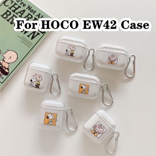 【imamura】สําหรับ Hoco. เคสหูฟัง แบบนิ่ม ลายการ์ตูน EW42 สําหรับ HOCO EW42