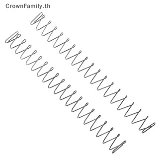 [CrownFamily] สปริงบีบอัดลวด เส้นผ่าศูนย์กลาง 1.0 มม. [TH]