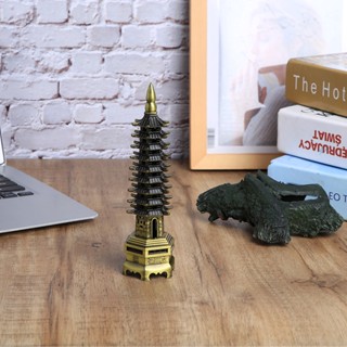 Yohio สไตล์จีน WenChang Tower รุ่น Miniature เครื่องประดับ Office Home Desktop Decor