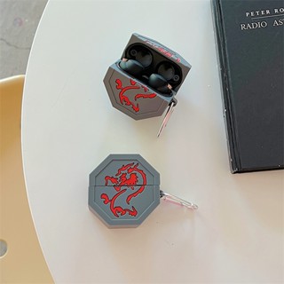 เคสซิลิโคนนิ่ม ลายการ์ตูนมังกร 3D สําหรับหูฟังบลูทูธไร้สาย Sony WF-1000 XM4