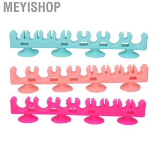 Meyishop Suction Cup Brush Drying Rack Firmly Fixing Makeup for Wall Salon Use