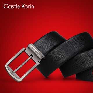 Castle Korin เข็มขัดหนังวัวแท้ สไตล์วินเทจ สําหรับผู้ชาย ck01027-TCLZWZD