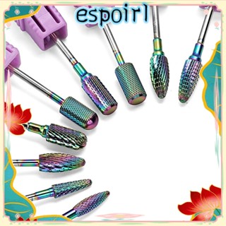 Espo ดอกสว่านเจาะเล็บ ใช้ง่าย สําหรับตัดมิลลิ่ง ตกแต่งเล็บ
